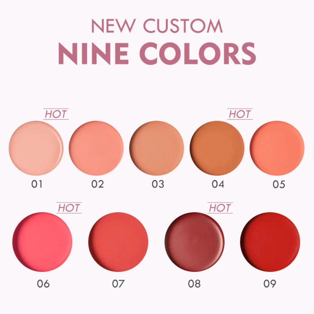 Pudaier Face Blush Gel Makeup for Women Party Daily Use All Skin Types Waterproof Glazed Cheek Blusher Matte Contour Gel Make Up