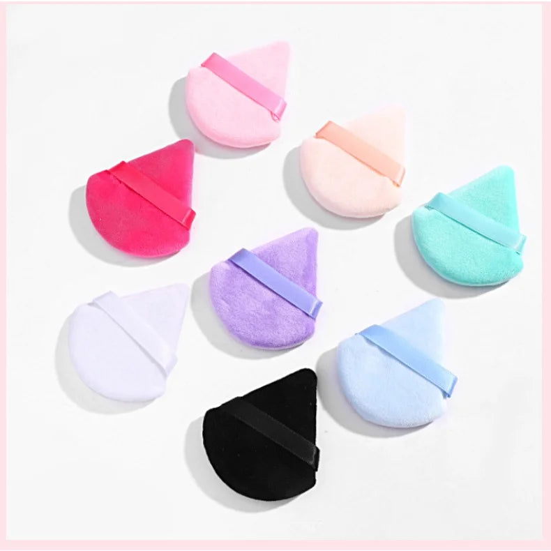 1pcs Puff Triangle Makeup Beauty Sponge Puff Triangle for Powder Makeup Blender Finger Puff Make Up Accessories Cosmetics
