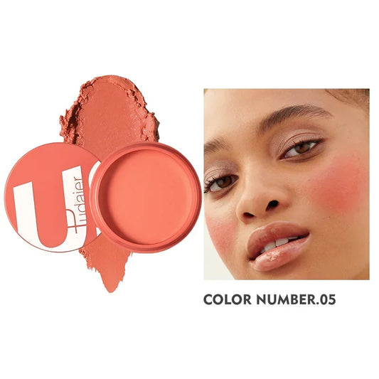 Pudaier Face Blush Gel Makeup for Women Party Daily Use All Skin Types Waterproof Glazed Cheek Blusher Matte Contour Gel Make Up